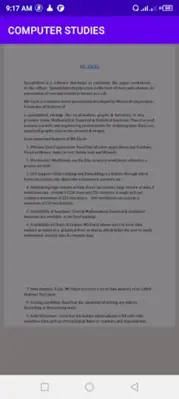 COMPUTER STUDIES android App screenshot 4