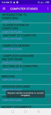 COMPUTER STUDIES android App screenshot 5